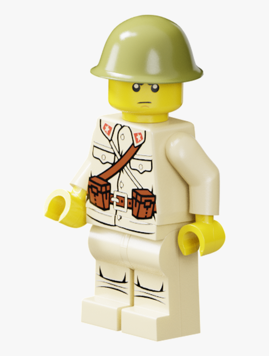 Wwii Japanese Soldier - Lego Ww2