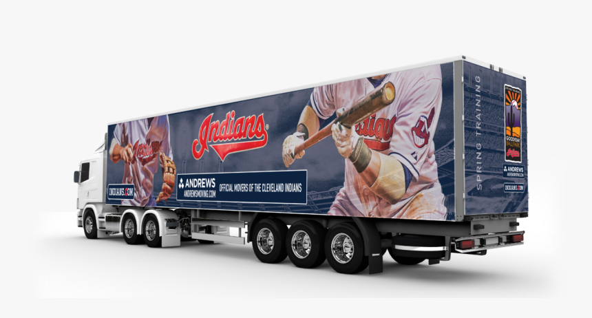 53 Indians Truck 1 - Cleveland Indians Spring Training Truck