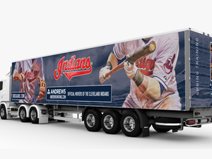 53 Indians Truck 1 - Cleveland Indians Spring Training Truck