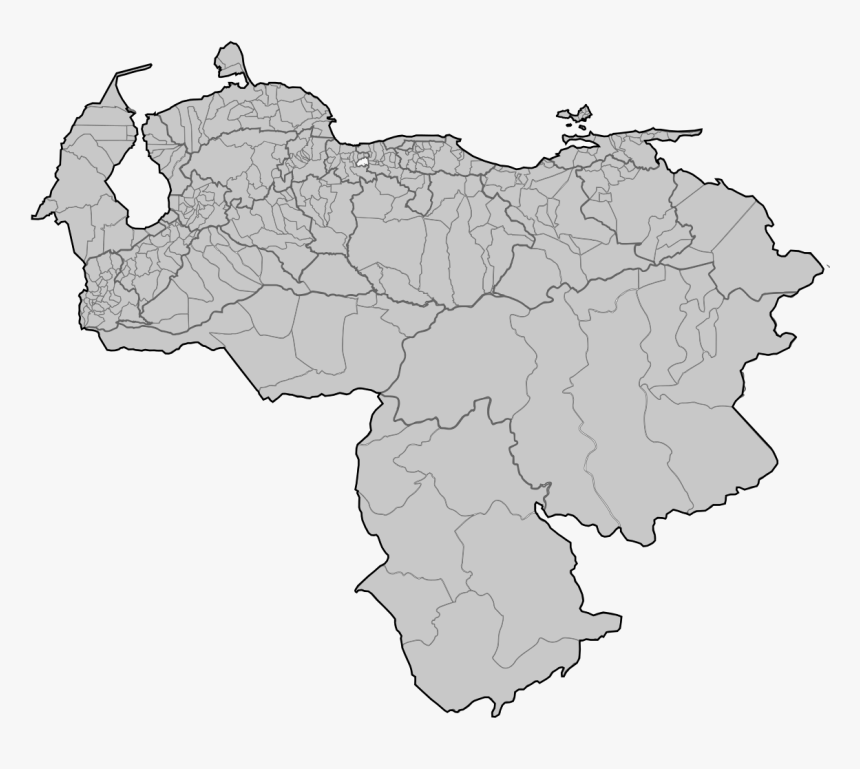 Mapa De Venezuela Png