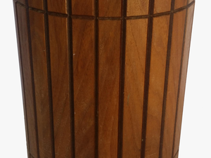 Wood Trash Can Png