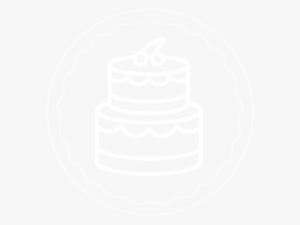 Cake Logo Black And White - Twitter Cumpleaños