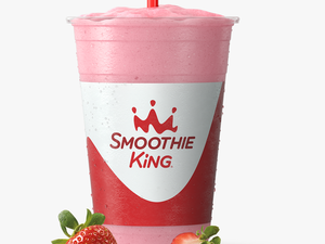 Sk Slim Slim N Trim Strawberry With Ingredients - Smoothie King Smoothie