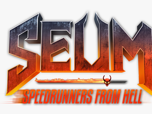 Seumlogosubtitle - Seum Speedrunners From Hell Logo