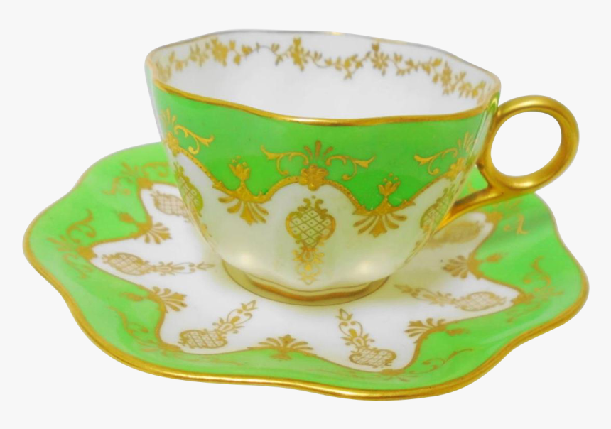 Exquisite Vintage Tea Cup And Sa