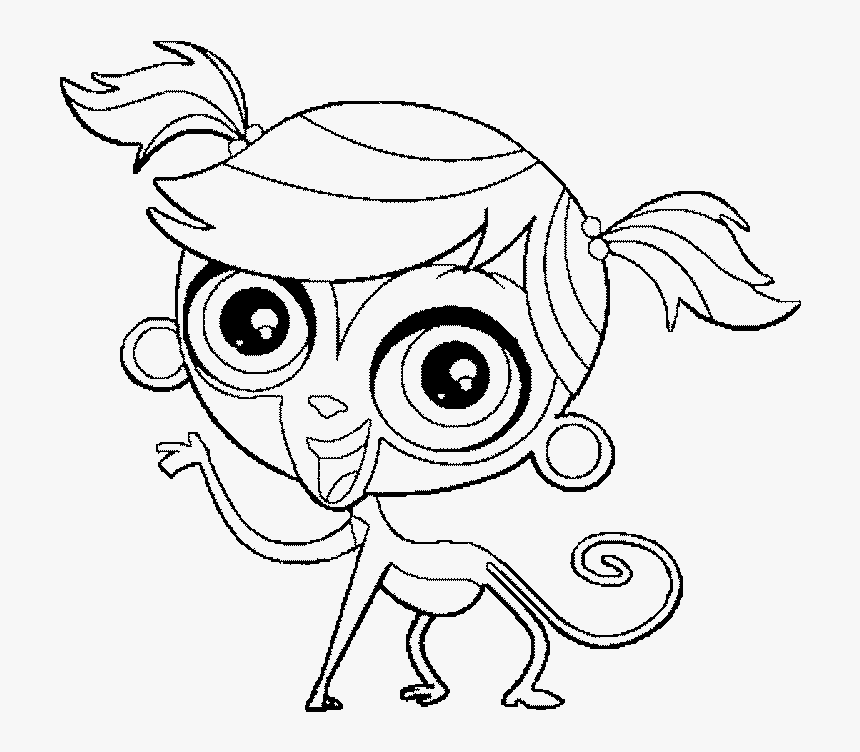 Littlest Pet Shops Coloring Page For My Kids - Lps Minka Coloring Pages