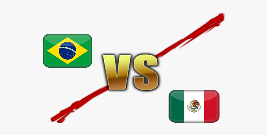 Fifa World Cup 2018 Brazil Vs Mexico Png Transparent - Uruguay Vs France World Cup
