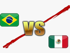 Fifa World Cup 2018 Brazil Vs Mexico Png Transparent - Uruguay Vs France World Cup