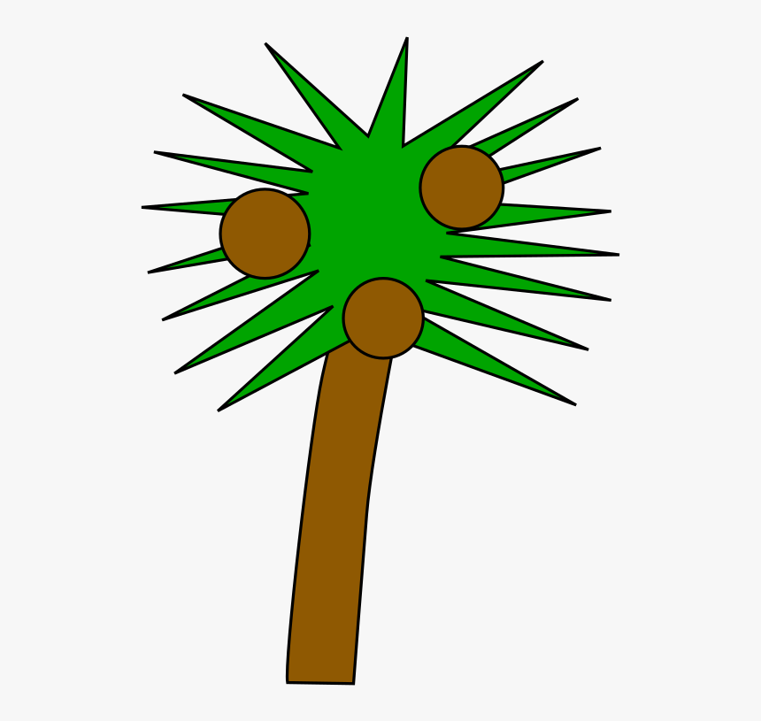 Transparent Cartoon Palm Tree Pn