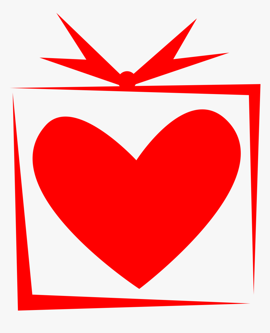 Clipart - Heart Box - Heart In A