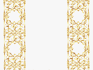 Gold Frame With No Background