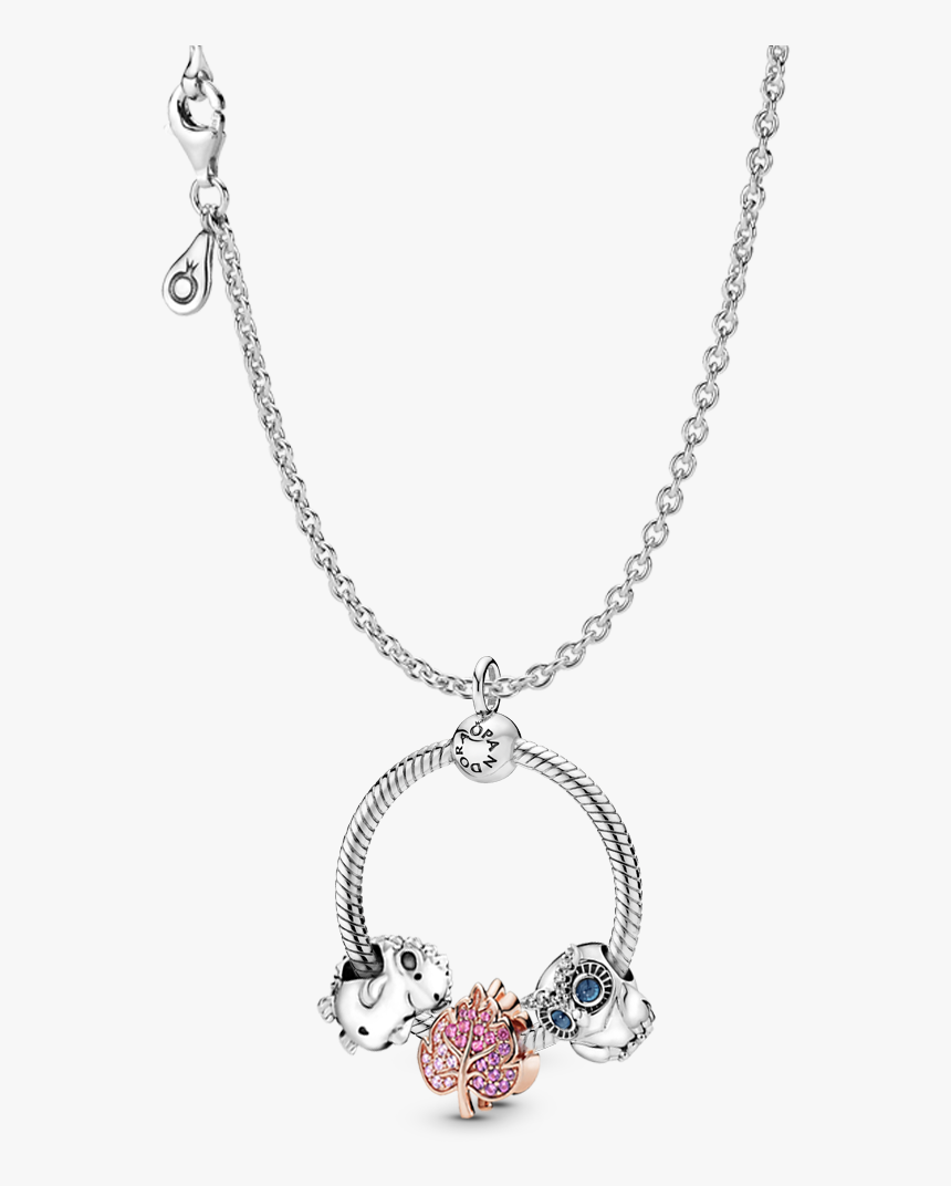 Pandora Owl Charm Necklace