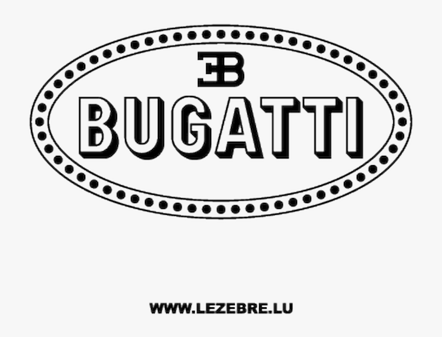 Bugatti Logo Decal - Bugatti Logo Png