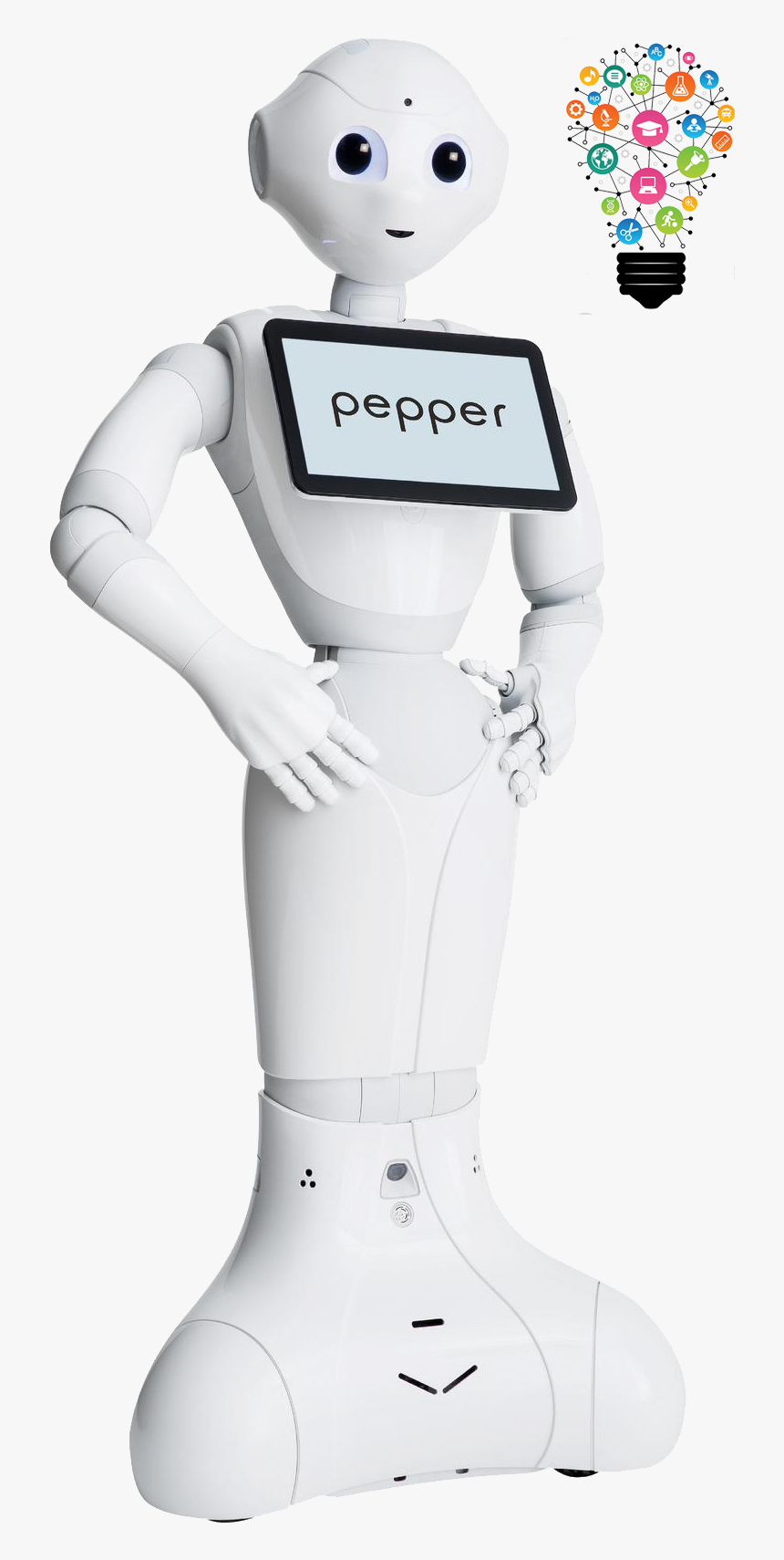 Transparent Robot Icon Png - Pep