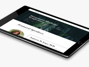 Tablet Website Example - Iphone