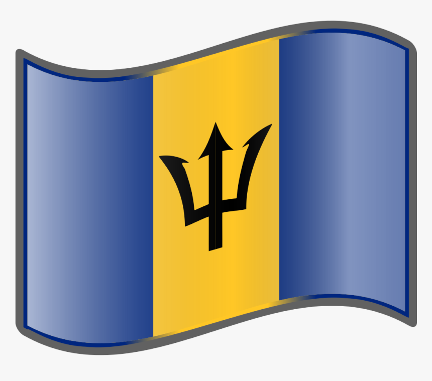 Barbados National Flag - Flag Of Barbados