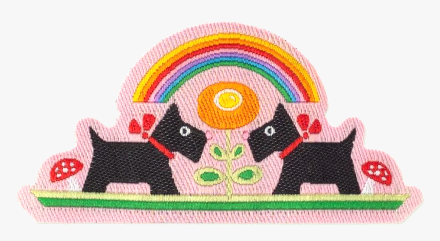 Scotties Rainbow Patch Set - Embroidered Patch