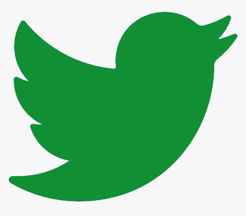 Follow Us On Our Social Media Networks To Be Kept Up - Twitter Logo Png Green