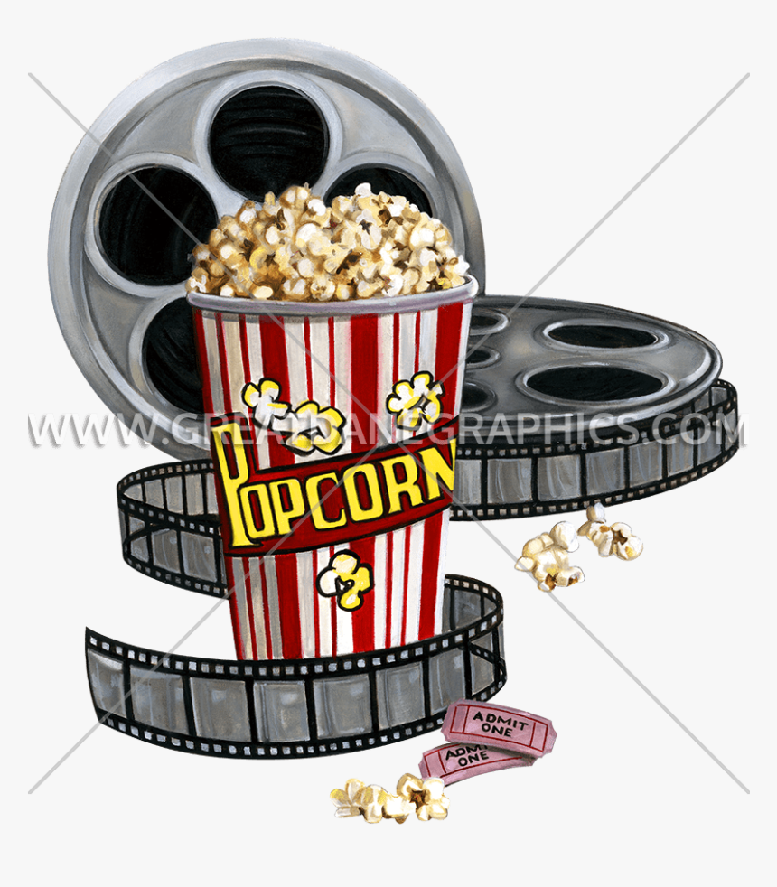Movies Clipart Movie Snack - Movie Review Popcorn Transparent