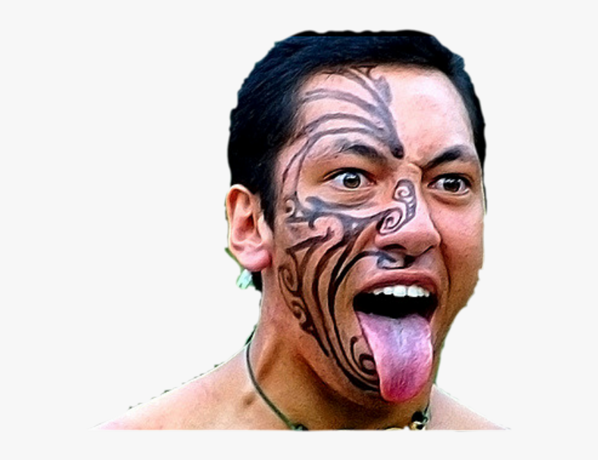 Maori Faces Warrior