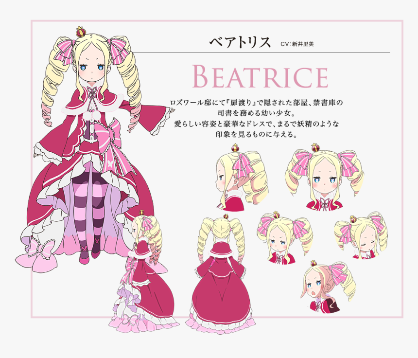 Re Zero Characters Beatrice