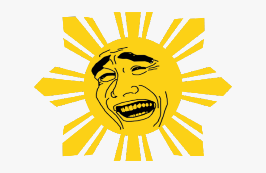 Yao Ming Face Clipart - Clipart Philippine Flag Sun