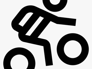 Cycling Mountain Bike Icon - Mountain Biker Icon