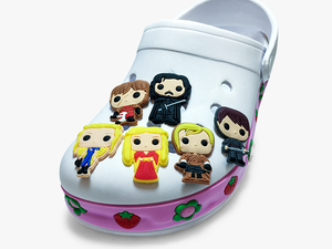 Single Sale 1pc Game Of Thrones Pvc Shoe Charms Shoe - Cartoon