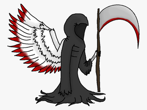 Png Freeuse Library Archangel Drawing Death - Angel Of Death Cartoon