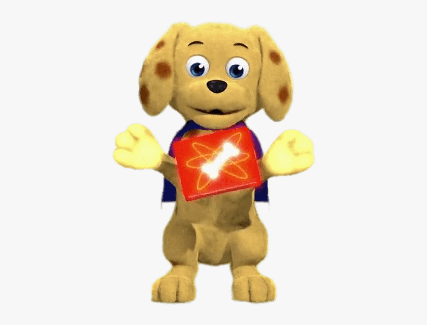 Super Why Woofster Holding A Boo