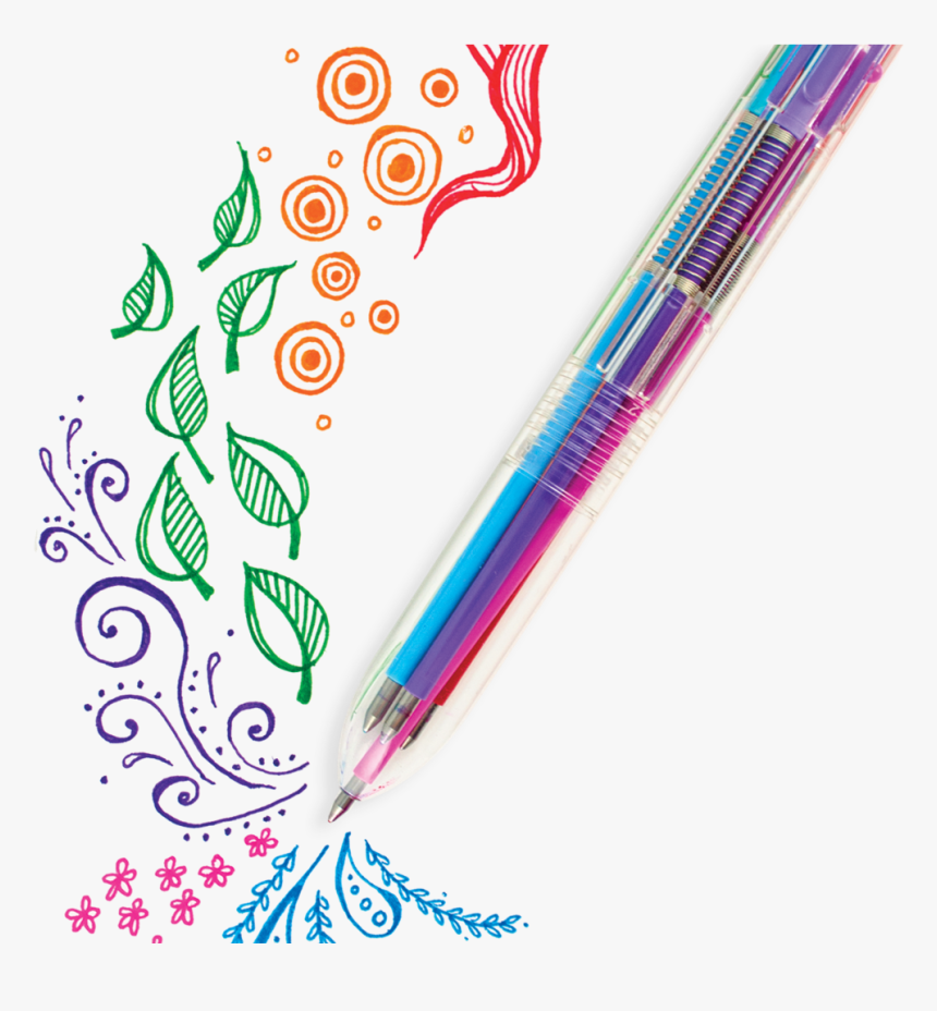 Designs Using Colored Pens
