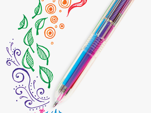 Designs Using Colored Pens