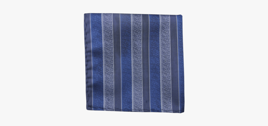 Colour Basis Slate Stripe Pocket Square - Handkerchief