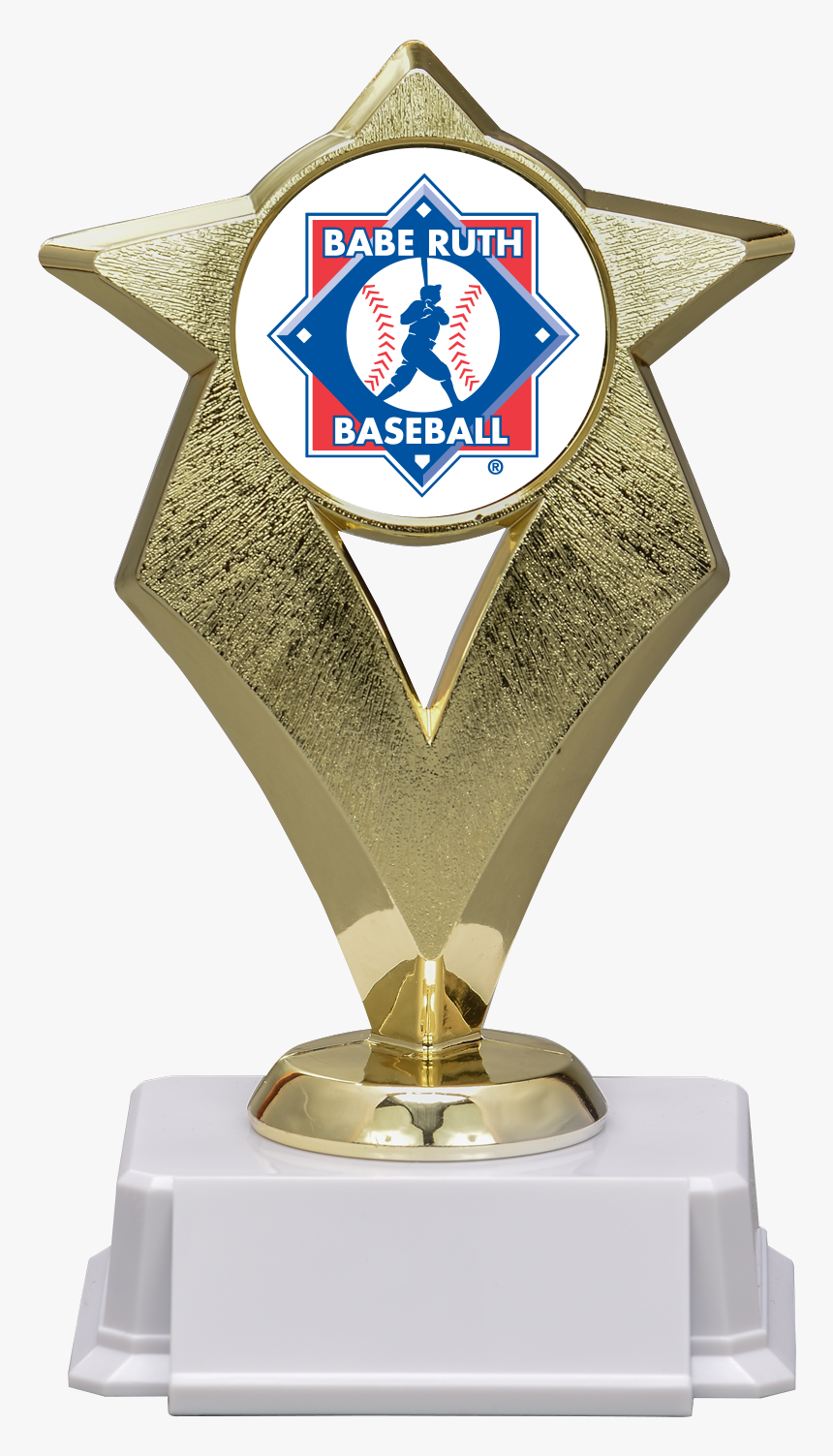 Gold Star Trophy - Babe Ruth Bas