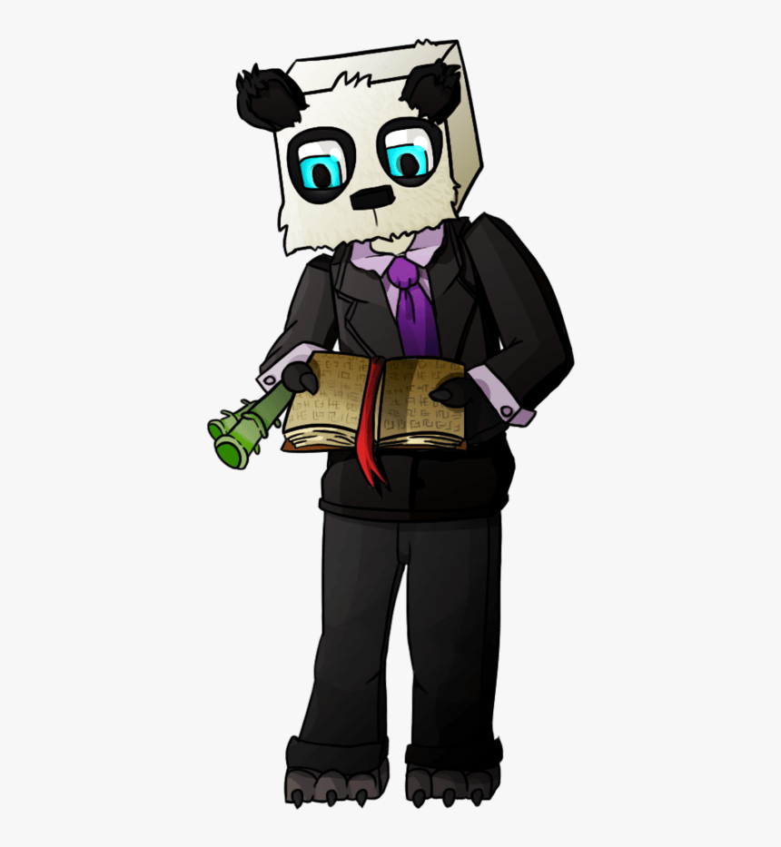 Minecraft Panda By Disclaimers - Minecraft Panda Art