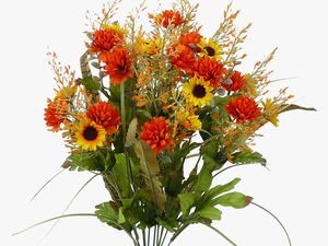 Orange-yellow Filler Flower Bush - Bouquet