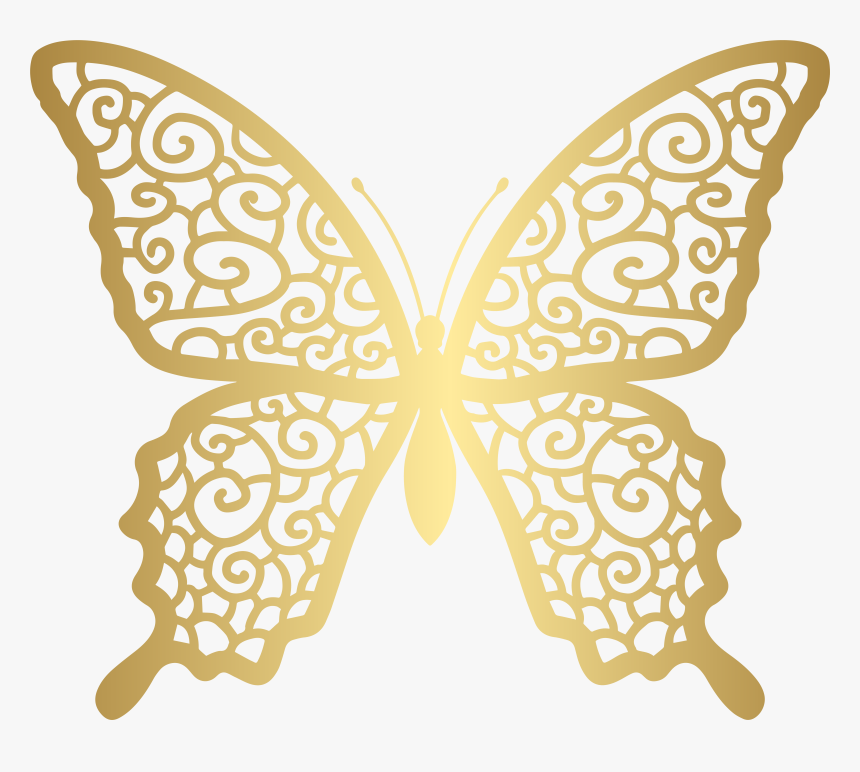 Gold Clipart Butterfly Photo