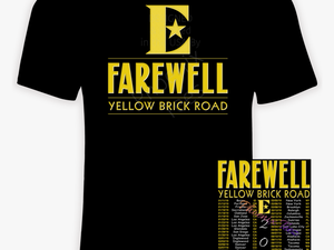 Elton John Farewell Yellow Brick Road 2019 T Shirt - Active Shirt