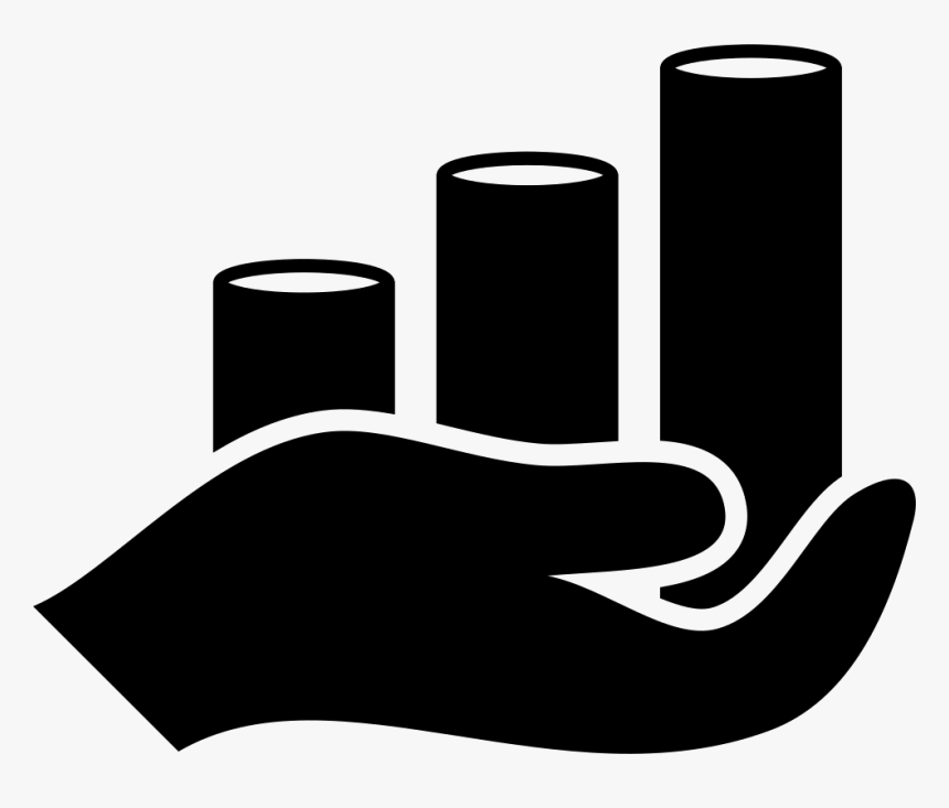 Transparent Hand Palm Png - Coin