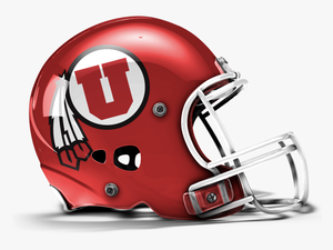 Utah Utes Helmet - Coolest Football Helmet Designs