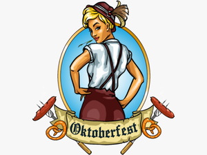 Oktoberfest Oval Label By Bottleyourbrand Emblem - Girls Oktoberfest