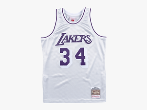 Los Angeles Lakers Platinum Shaquille O Neal Swingman - Shaquille O Neal Platinum Jersey
