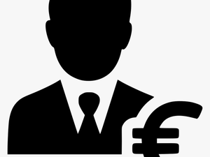 Transparent Businessman Silhouette Png - Accountant Icon