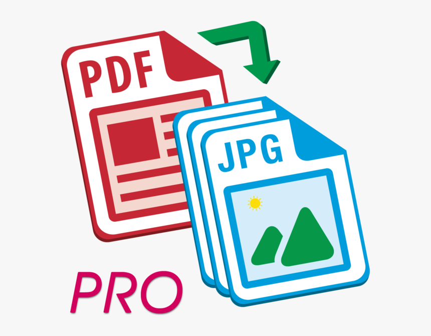 Pdf To Jpg Pro En Mac App Store - Jpg To Pdf Icon