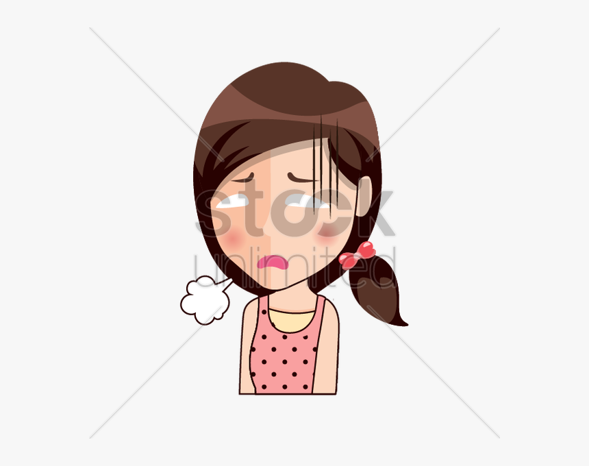 Stressed Cartoon Face - Person Stressed Out Cartoon Png