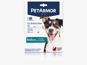 Petarmor Flea And Tick Treatment For Medium Dogs - Veterinary Medicine Labels For Cat Tick