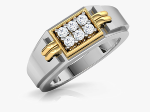 Rose Red Diamond Stone Free Png Image - Diamond Gents Ring Design