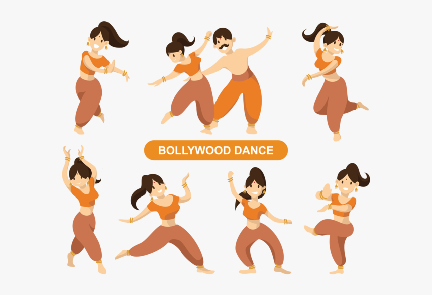 Indian Bollywood Dancing Vector 