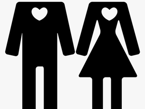 Couple Of Humans In Love - Same Sex Marriage Icons