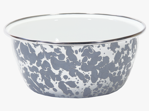 Grey Swirl Pattern - Blue And White Porcelain